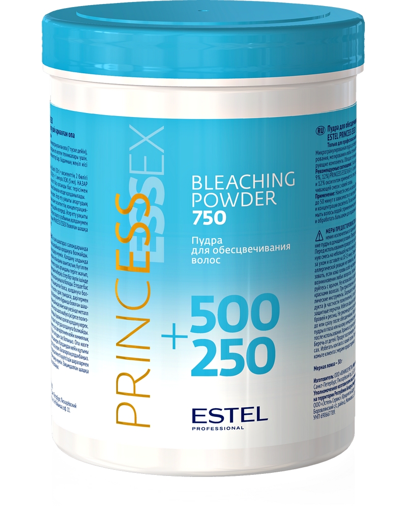 Обесцвечивающая пудра Estel Professional Princess Essex 750г