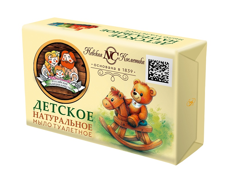 Мыло Невская Косметика натуральное детское 180г - купить в интернет-магазине tut-beauty.by.