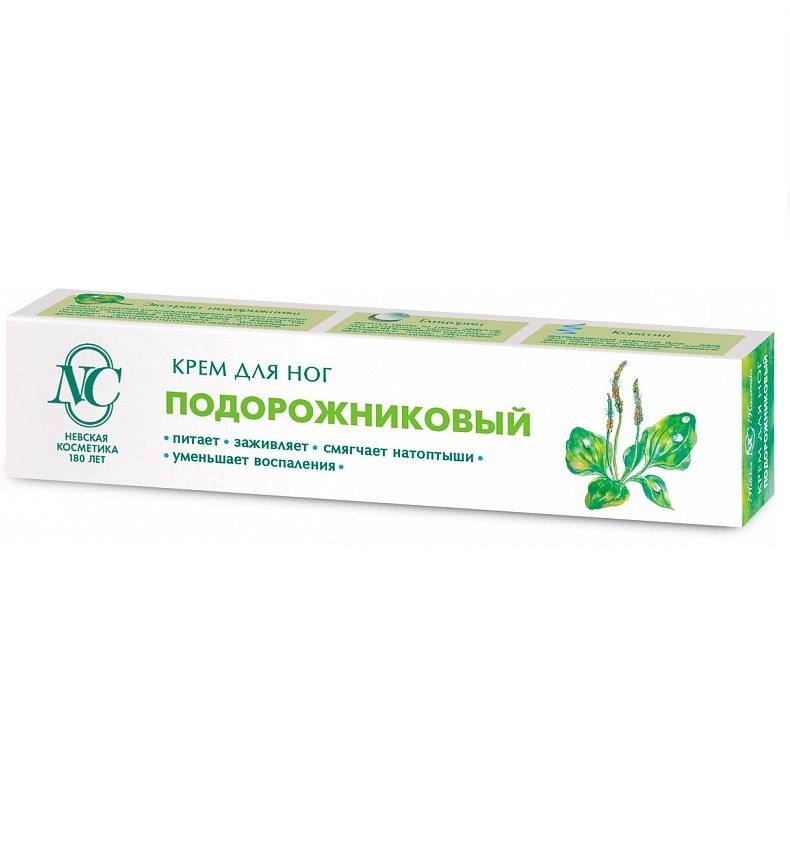 Крем для ног Невская Косметика подорожниковый 50мл