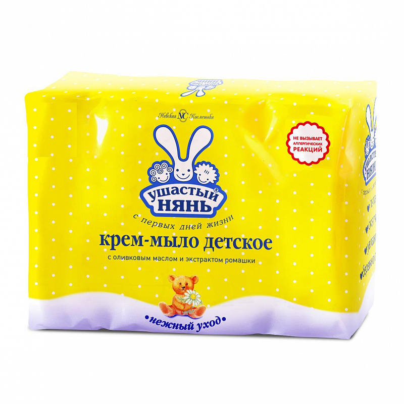 Мыло Ушастый Нянь с ромашкой 4х100г - купить в интернет-магазине tut-beauty.by.