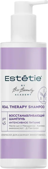 Шампунь для волос Estetie Real Therapy Восстанавливающий  240мл - в интернет-магазине tut-beauty.by