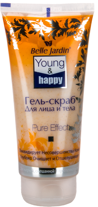Гель для лица Belle Jardin Young And Happy скрабирующий 200мл