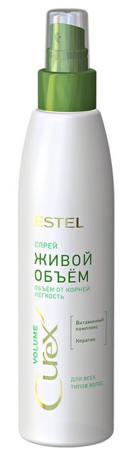 Спрей для волос Estel Curex Volume Живой Объём для всех типов 200мл