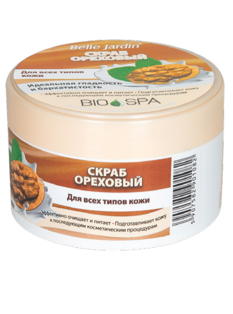 Скраб для лица Belle Jardin Bio Spa ореховый 200мл