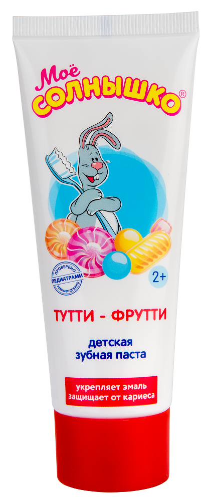 Зубная паста Моё Солнышко тутти-фрутти 65г