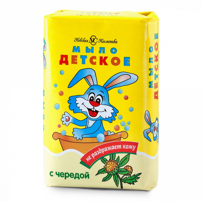Мыло Невская Косметика туалетное детское с чередой 90г - купить в интернет-магазине tut-beauty.by.