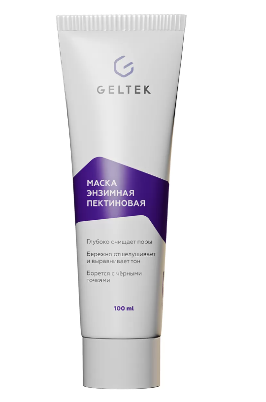 Маска для лица Geltek энзимная пектиновая 100мл - в интернет-магазине tut-beauty.by