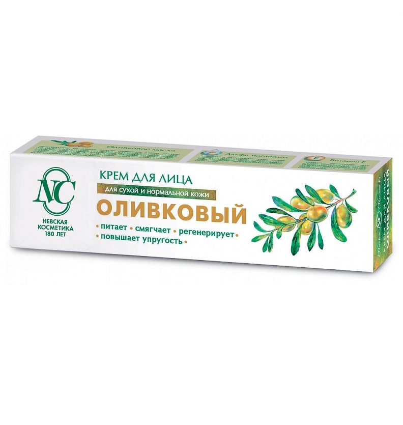 Крем для лица Невская Косметика оливковый 40мл