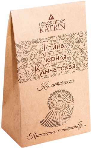 Глина Laboratory Katrin черная камчатская 2х50г - купить в интернет-магазине косметики tut-beauty.by