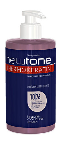 Маска для волос Estel Professional Newtone Haute Couture тон 10.76 светлый блондин коричнево-фиолетовый 435мл
