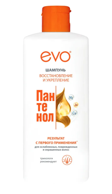 Шампунь для волос Evo Пантенол 400мл