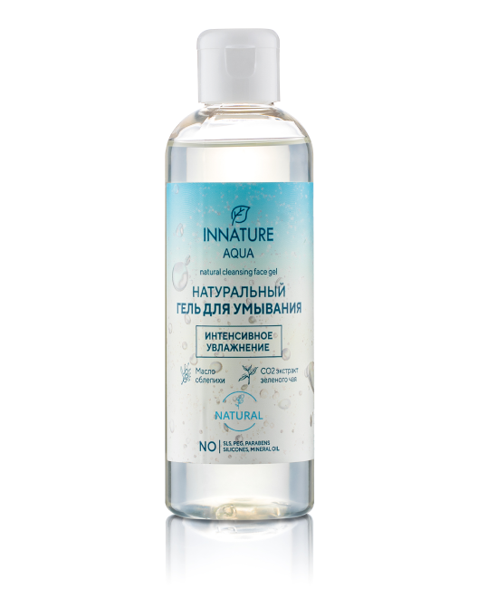 Гель для умывания Innature Aqua Интенсивное увлажнение 200мл - в интернет-магазине tut-beauty.by
