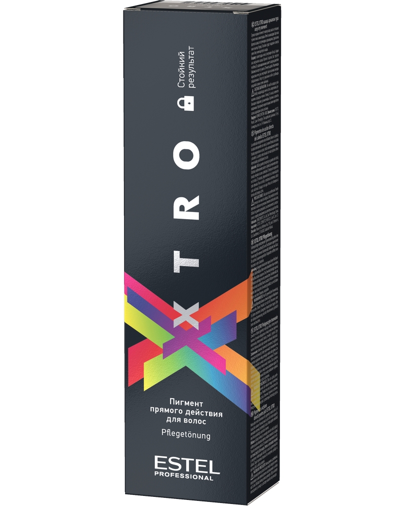 Пигмент прямого действия Estel Professional Xtro Black тон металлик 100мл