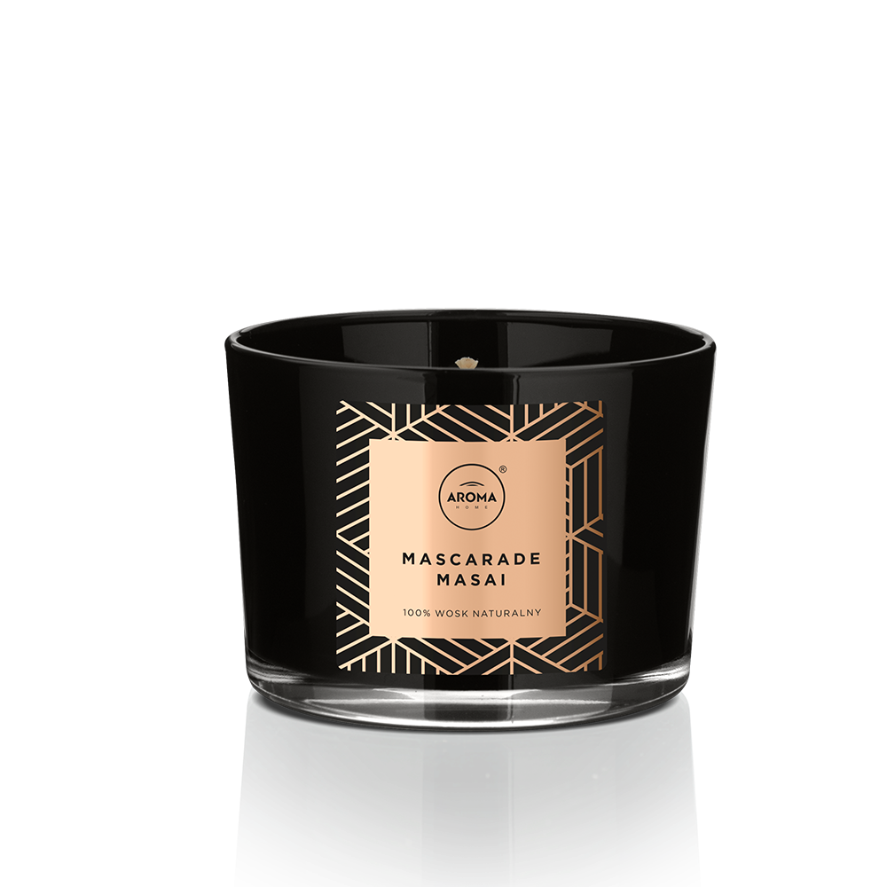 Ароматизированная свеча Aroma Home Mascarade Masai 115г р - в интернет-магазине tut-beauty.by