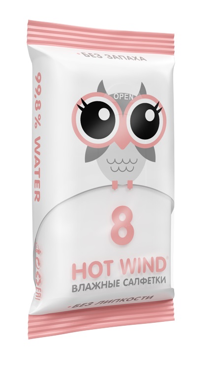 Салфетки Lovular влажные 8шт - в интернет-магазине tut-beauty.by