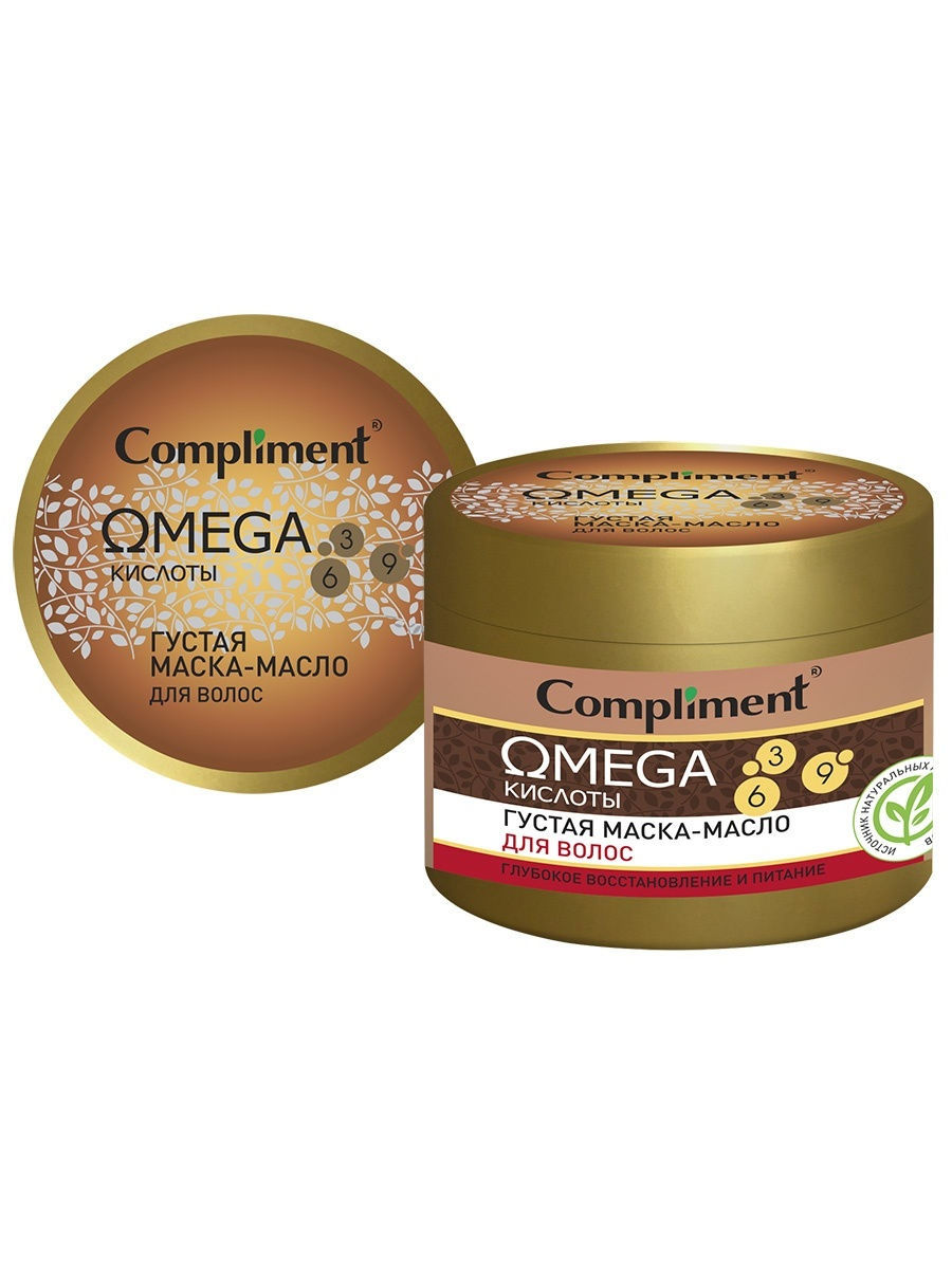 Маска для волос Compliment OMEGA густая 500мл - в интернет-магазине tut-beauty.by