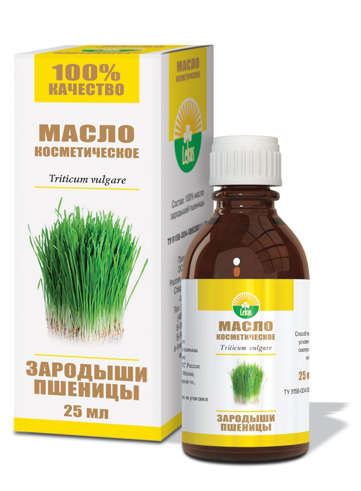 Косметическое масло Lekus зародыши пшеницы 25мл - в интернет-магазине tut-beauty.by