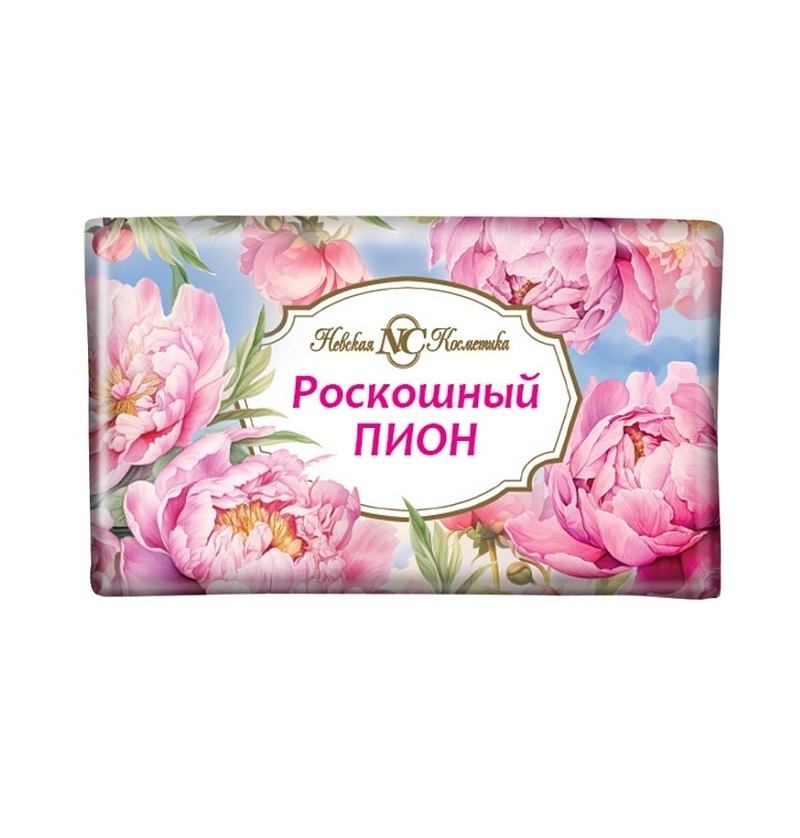 Мыло Невская Косметика Роскошный пион 180г