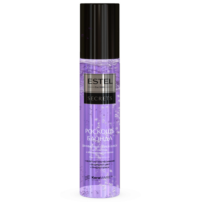 Спрей для волос Estel Secrets Роскошь Блонда для светлых и обесцвеченных 200мл