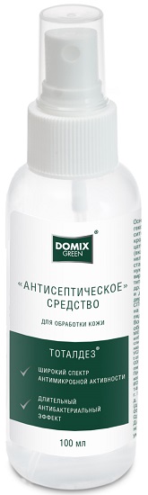 Спрей для рук Domix Totadis косметический антисептический 100мл - в интернет-магазине tut-beauty.by