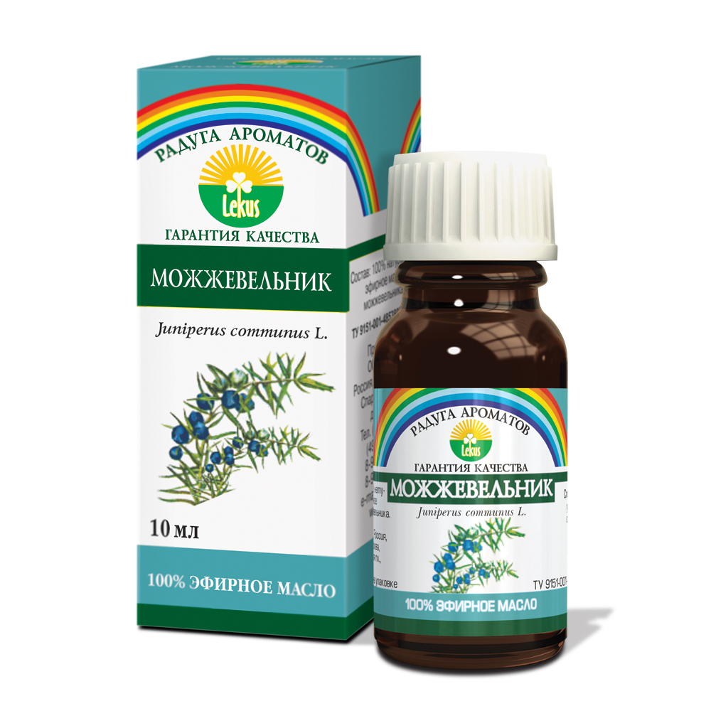 Эфирное масло Lekus можжевельник 10мл - в интернет-магазине tut-beauty.by