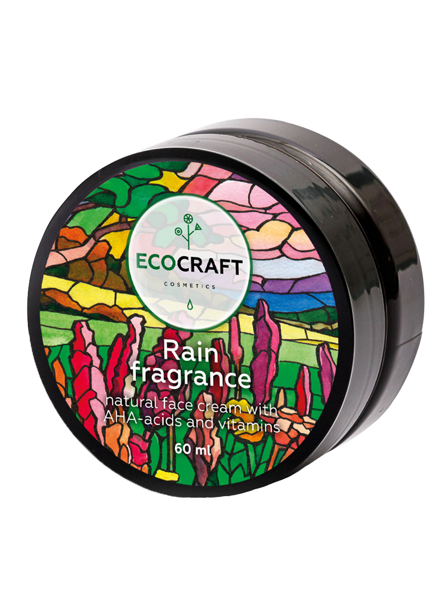 Крем для лица EcoCraft Rain fragrance с АНА-кислотами и витаминами для нормальной кожи Аромат дождя 60мл р - в интернет-магазине tut-beauty.by