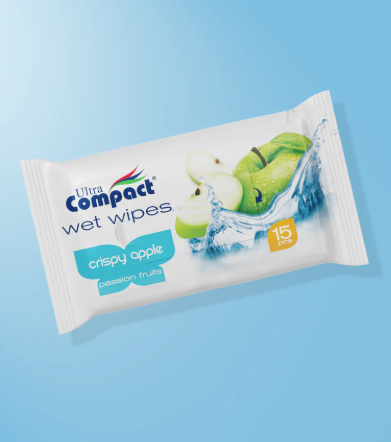Салфетки влажные Ultra Compact 15шт - в интернет-магазине tut-beauty.by