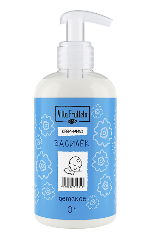 Крем-мыло Villa Frutteto детское 0+ Василёк 500мл - в интернет-магазине tut-beauty.by