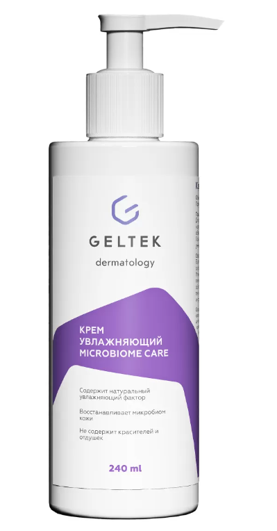 Крем для тела Geltek Microbiome Care увлажняющий 240мл - в интернет-магазине tut-beauty.by