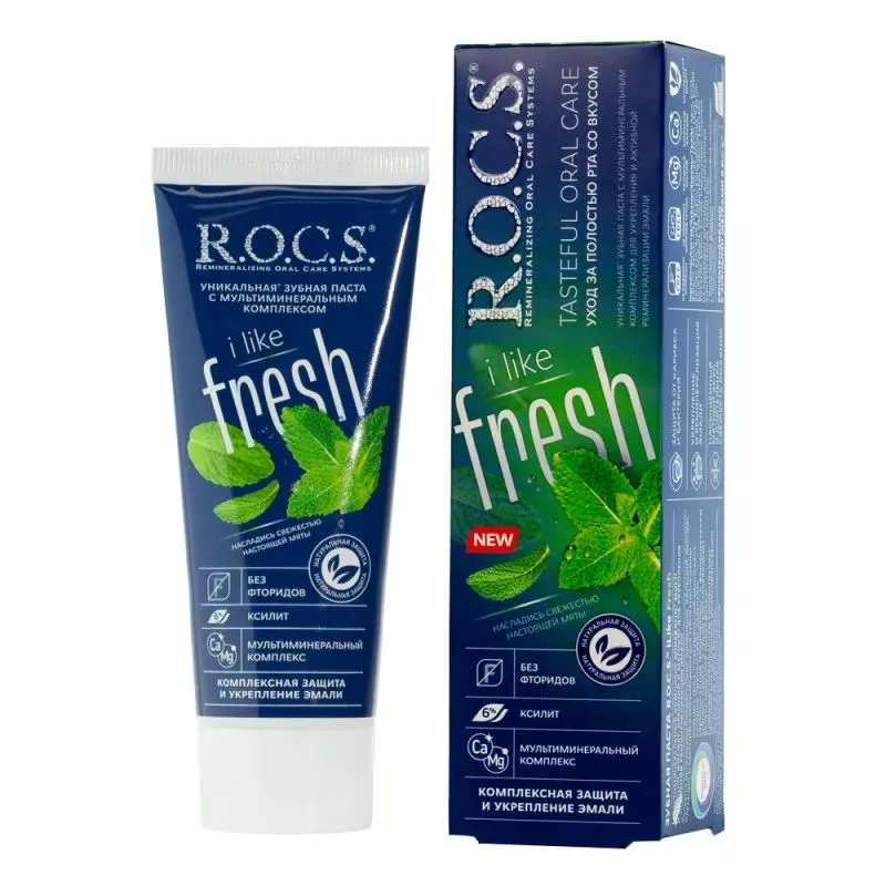 Зубная паста R.O.C.S. iLike Fresh 74г