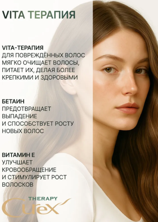 Бальзам для волос Estel Curex Therapy Vita-терапия для повреждённых 250мл