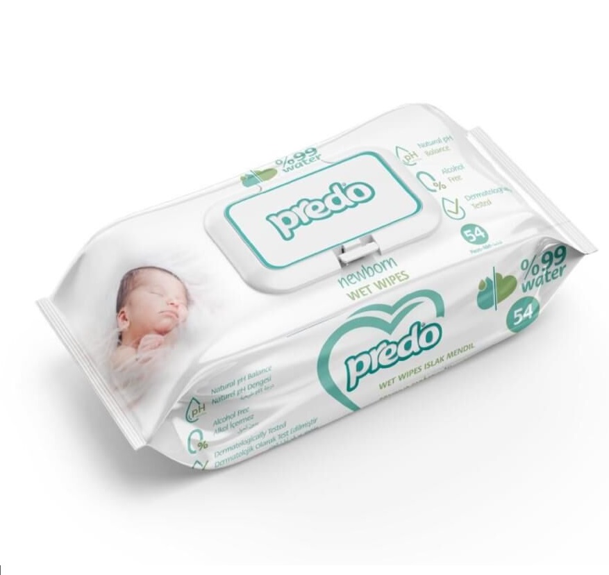 Салфетки Predo Family влажные 54шт