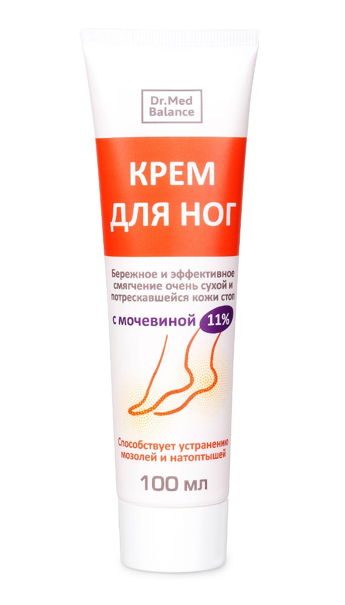 Крем для ног Dr. Med Balance с мочевиной 11% 100мл - купить в интернет-магазине tut-beauty.by.