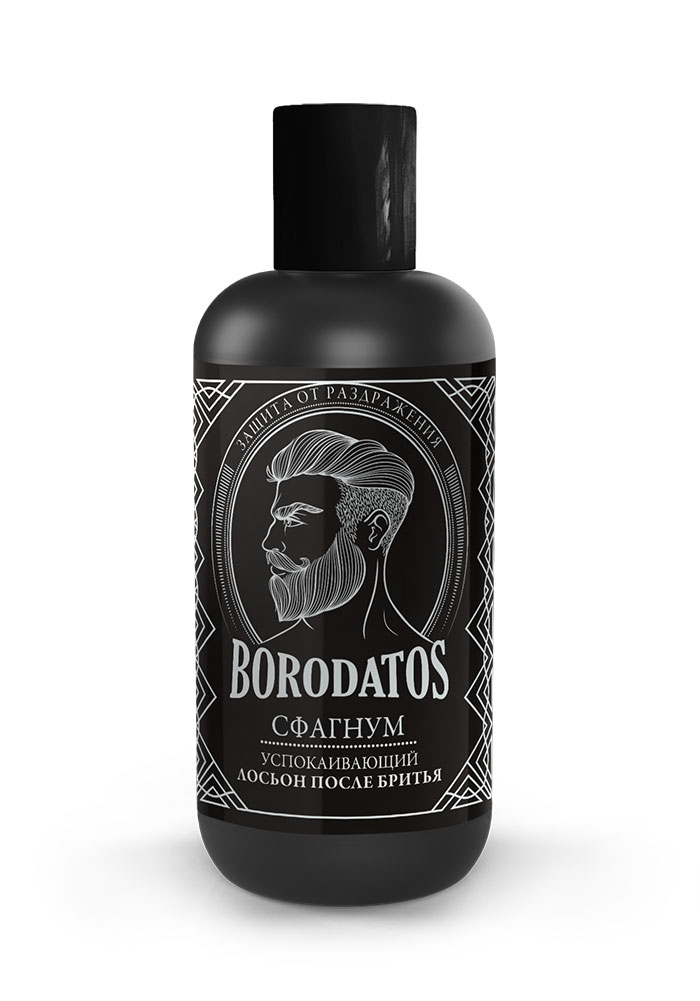 Лосьон после бритья Borodatos успокаивающий 200мл