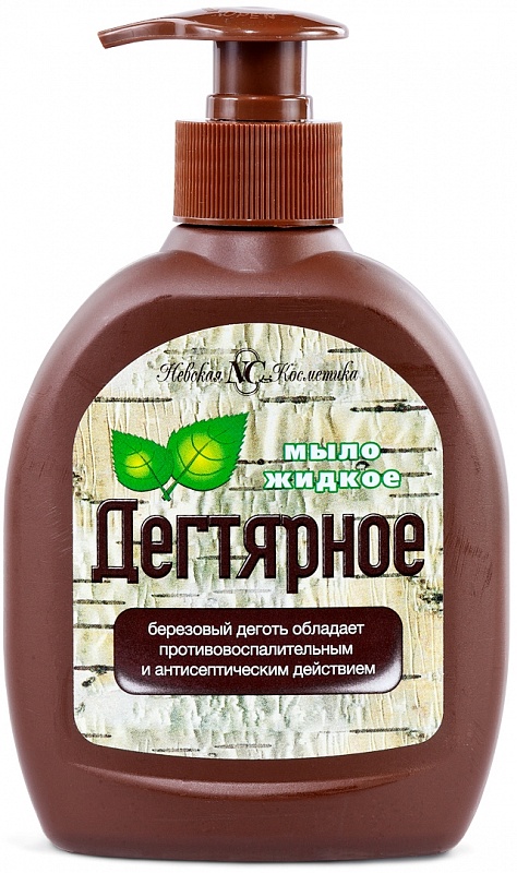 Мыло Невская Косметика жидкое дегтярное 300мл - купить в интернет-магазине tut-beauty.by.