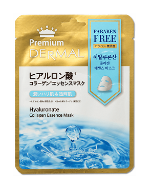 Маска для лица Dermal Premium Hyaluronate Collagen с коллагеном и гиалуроновой кислотой 25г - в интернет-магазине tut-beauty.by