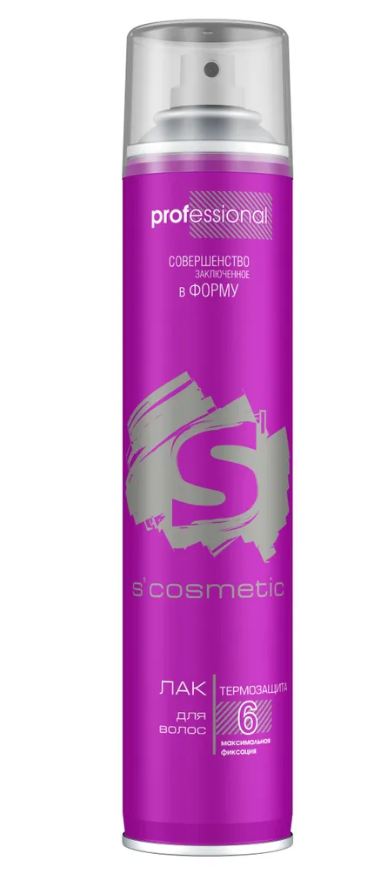 Лак для волос S'cosmetic Термозащита 360мл