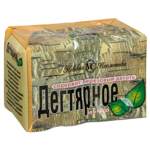 Мыло Невская Косметика дегтярное 4х100г - купить в интернет-магазине tut-beauty.by.