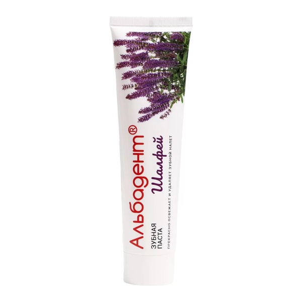 Зубная паста Альбадент Шалфей 120г - в интернет-магазине tut-beauty.by