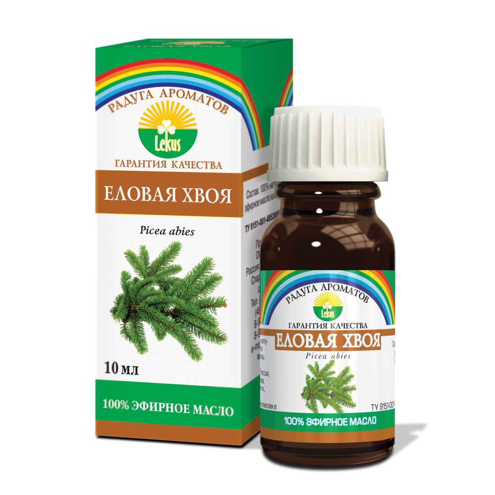 Эфирное масло Lekus еловая хвоя 10мл - в интернет-магазине tut-beauty.by