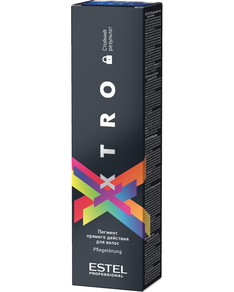 Пигмент прямого действия Estel Professional Xtro Black тон синий 100мл