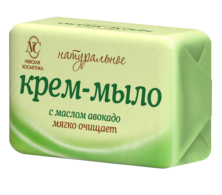 Мыло Невская Косметика натуральное с авокадо 90г