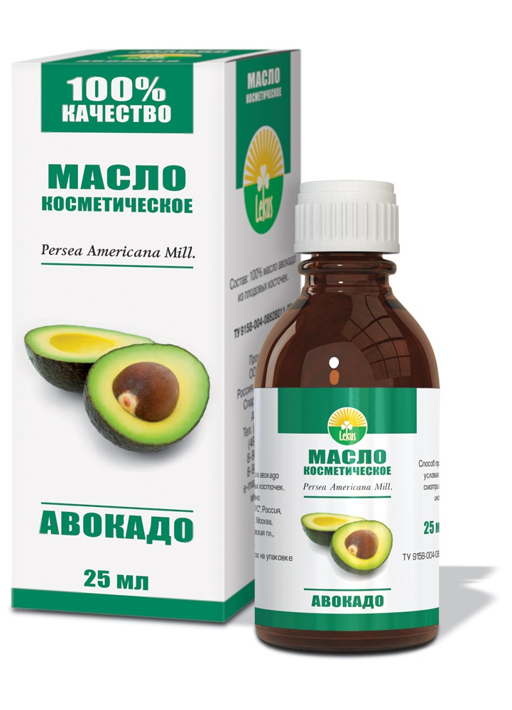 Косметическое масло Lekus авокадо 25мл - в интернет-магазине tut-beauty.by