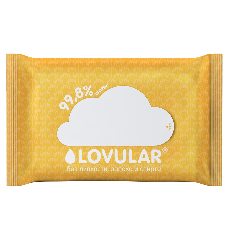 Салфетки Lovular влажные 10шт - в интернет-магазине tut-beauty.by