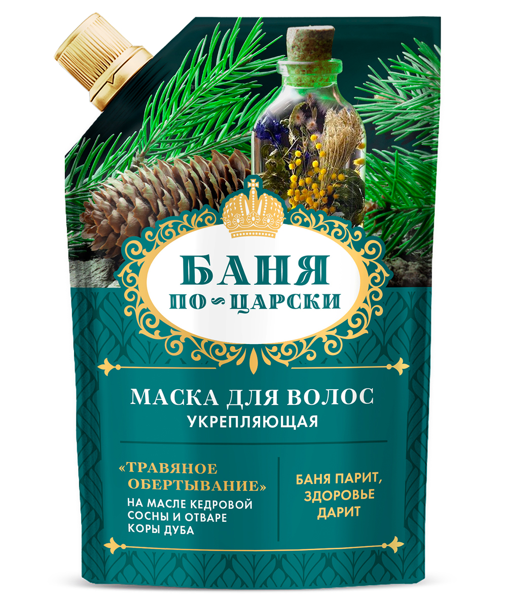 Маска для волос Баня по-царски Травяное обертывание 100мл - в интернет-магазине tut-beauty.by