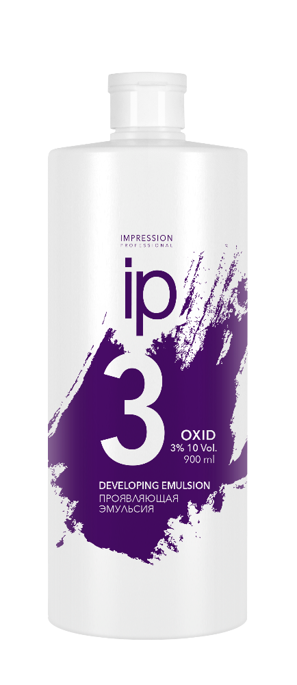 Проявляющая эмульсия Impression Professional Oxid 3 % 10Volume 900мл - в интернет-магазине tut-beauty.by