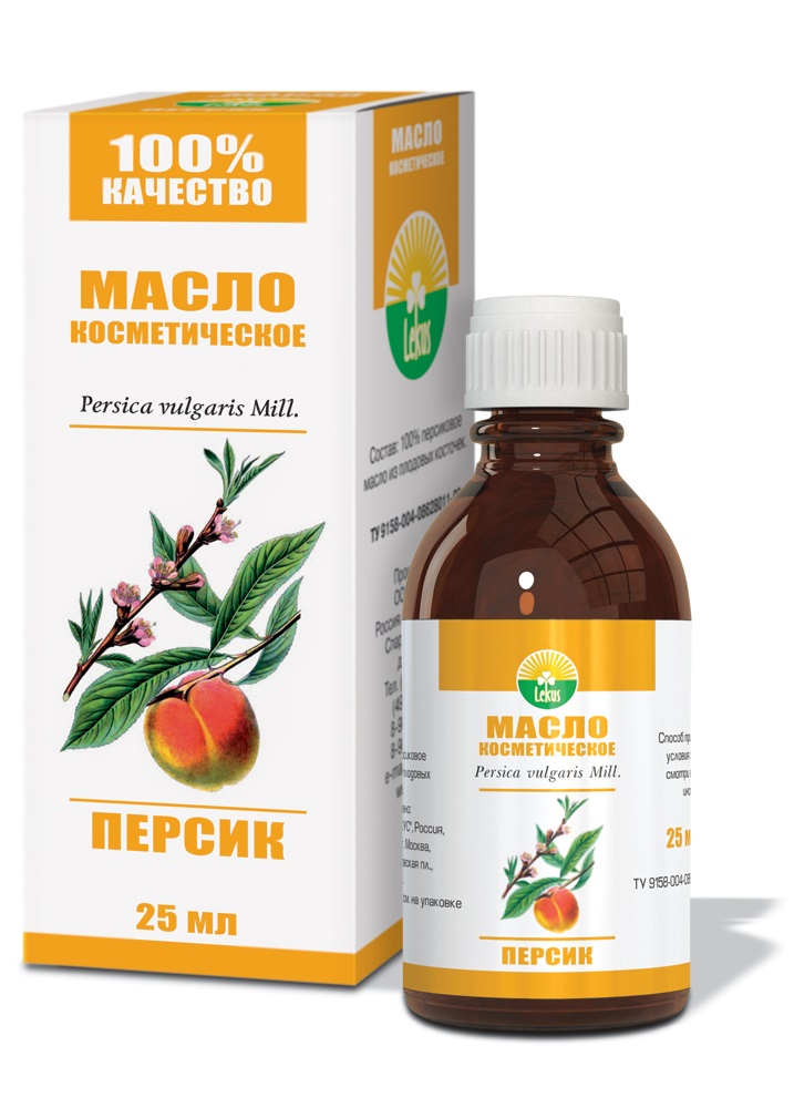 Косметическое масло Lekus персик 25мл - в интернет-магазине tut-beauty.by