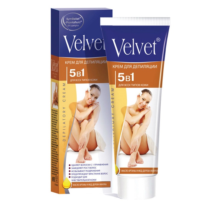Крем для депиляции Velvet 5 в 1 100мл