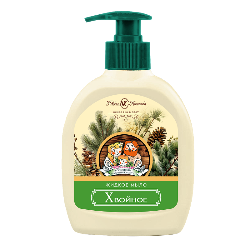 Мыло Невская Косметика Хвойное жидкое 300мл - купить в интернет-магазине tut-beauty.by.