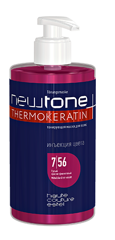Маска для волос Estel Professional Newtone Haute Couture тон 7.56 русый красно-фиолетовый 435мл